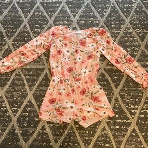 EUC Children’s Place Floral Romper
